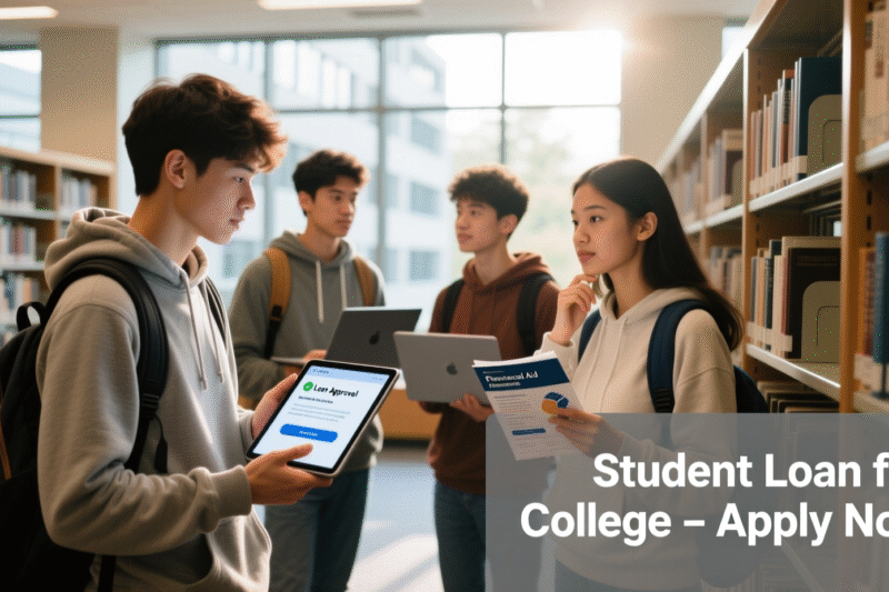 5 Steps to Get a Student Loan for College